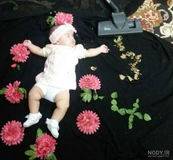 عکس 4 ماهگی نوزاد پسر عکس 4 ماهگی نوزاد پسر