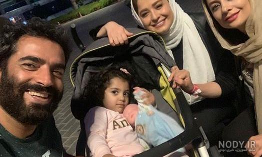 عکس امیررضا طلاچیان همسر ملیکا شریفی نیا