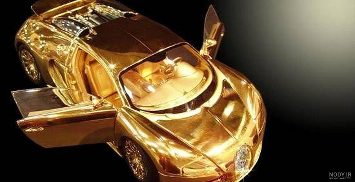 عکس ماشین لامبورگینی بنفش