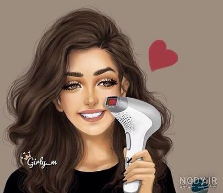 عکس پروفایل دخترانه دختر کفشدوزکی