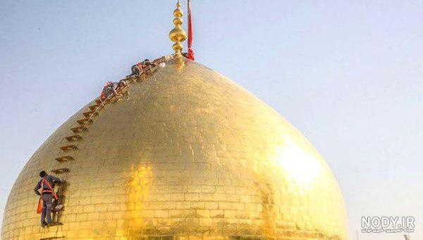 عکس گنبد امام حسین با کیفیت بالا عکس گنبد امام حسین با کیفیت بالا
