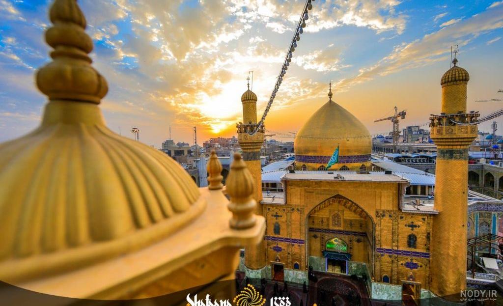 متن برای عکس حرم امام رضا