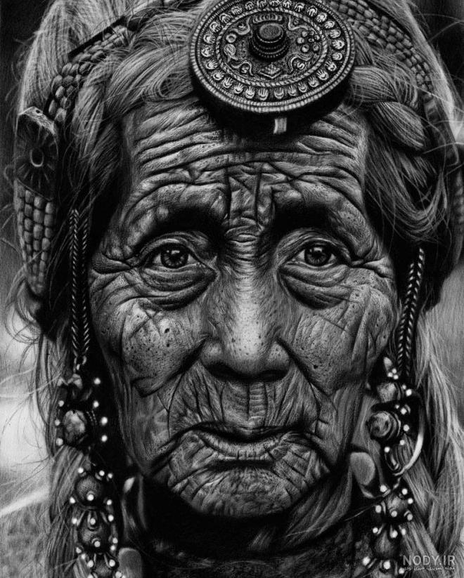 مدل نقاشی با مداد رنگی حرفه ای