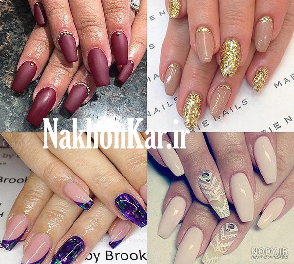 مدل کاشت ناخن کوتاه مدل کاشت ناخن کوتاه