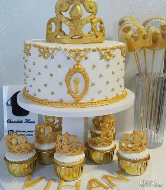 کیک تاج دار مردانه