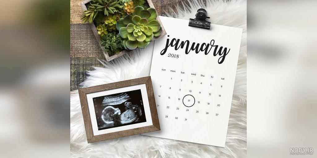 عکس سونوگرافی جنین پسر ۱۴ هفته
