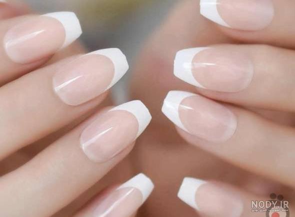 طرح ناخن فرنچ مشکی طرح ناخن فرنچ مشکی