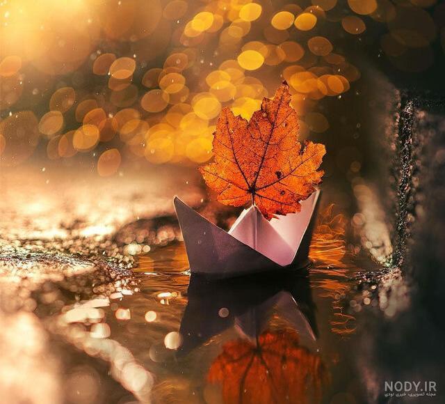 عکس باران پاییزی در شب عکس باران پاییزی در شب