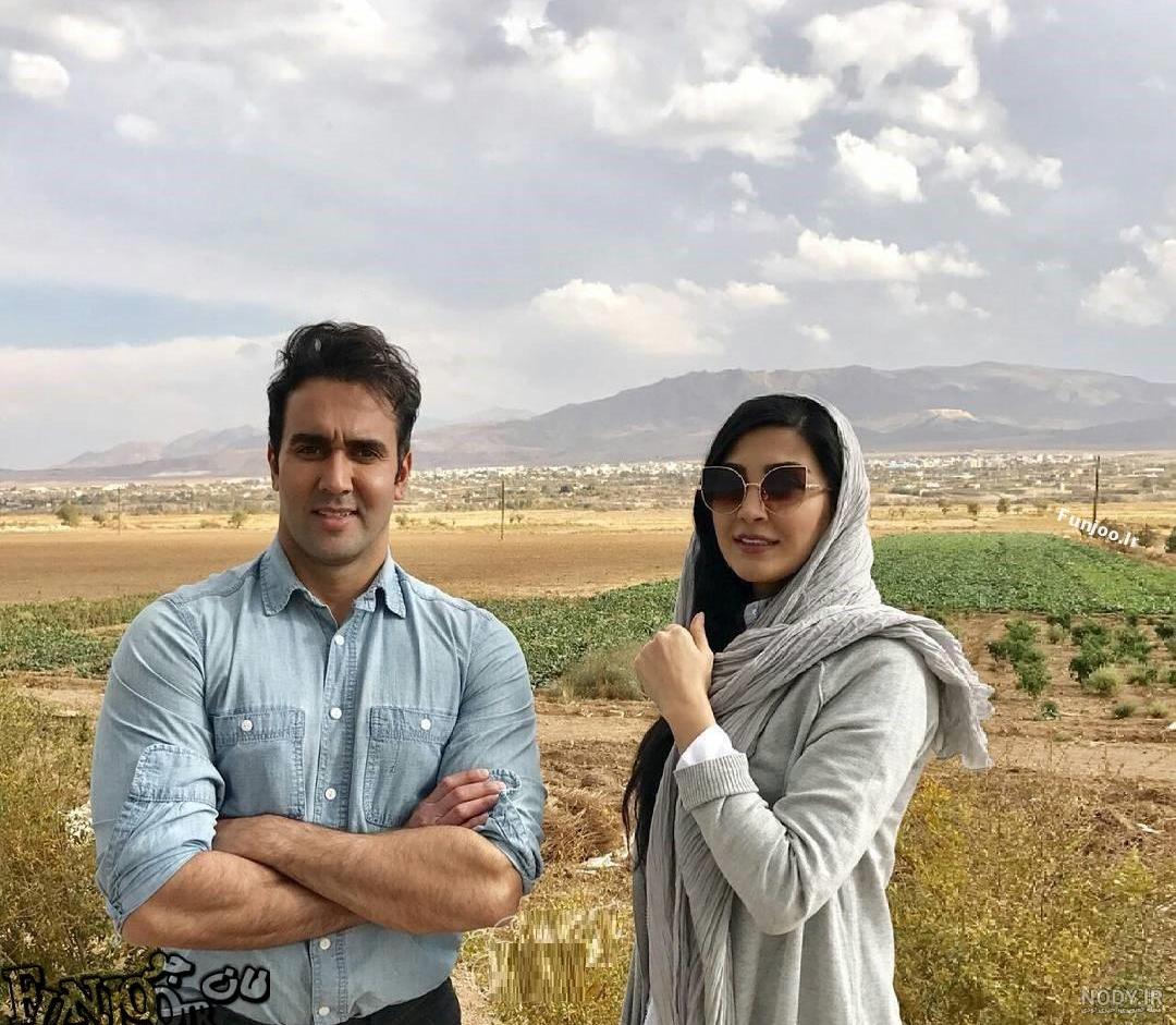 عکس بهار در سریال مرز خوشبختی