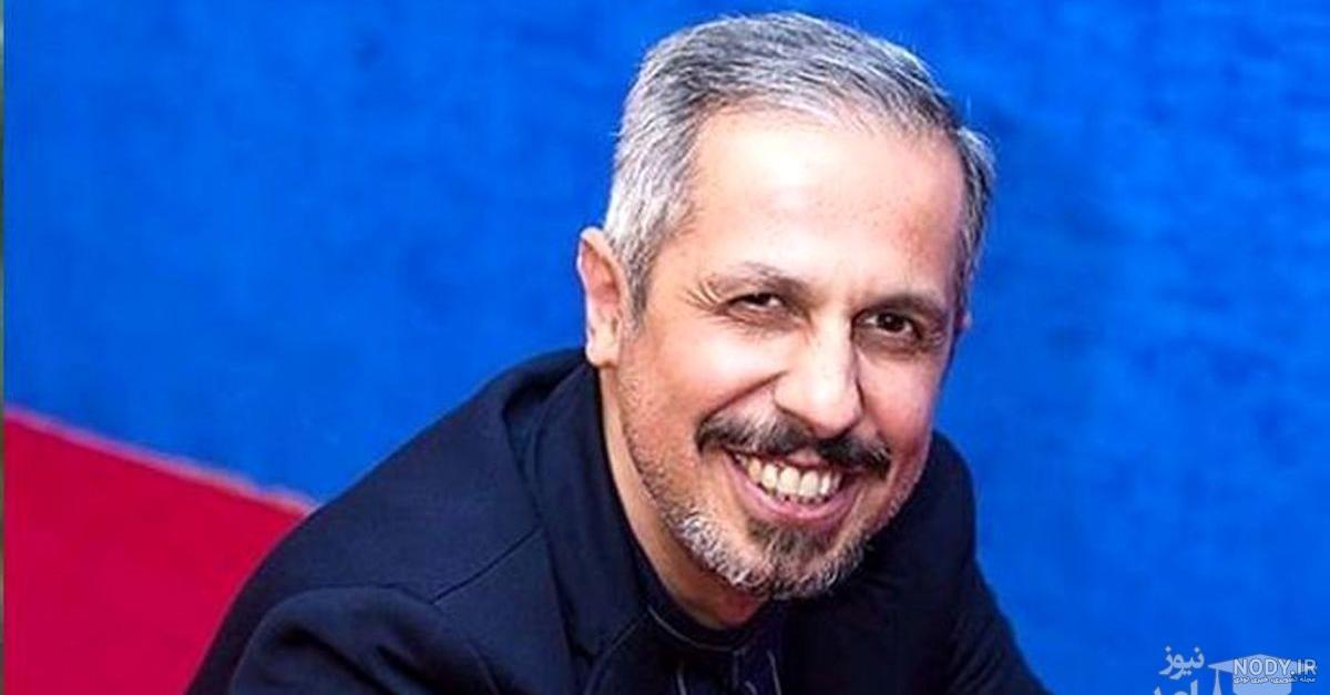 عکس جواد رضویان خنده دار