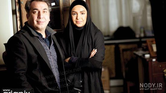 عکس زن و بچه سیامک انصاری