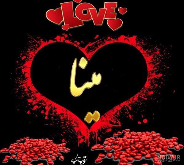 عکس زیبای مینا