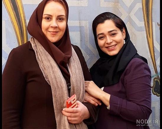 عکس سانیا سالاری و همسرش