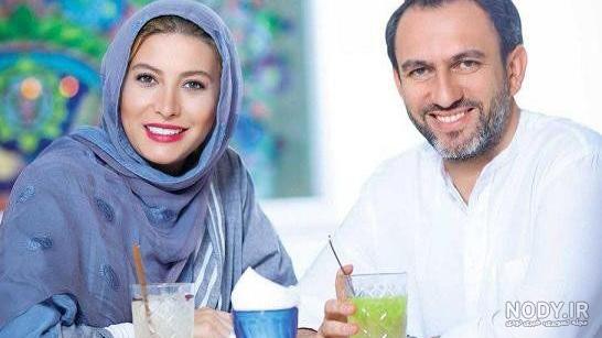 عکس فریبا نادری و همسرش عکس فریبا نادری و همسرش