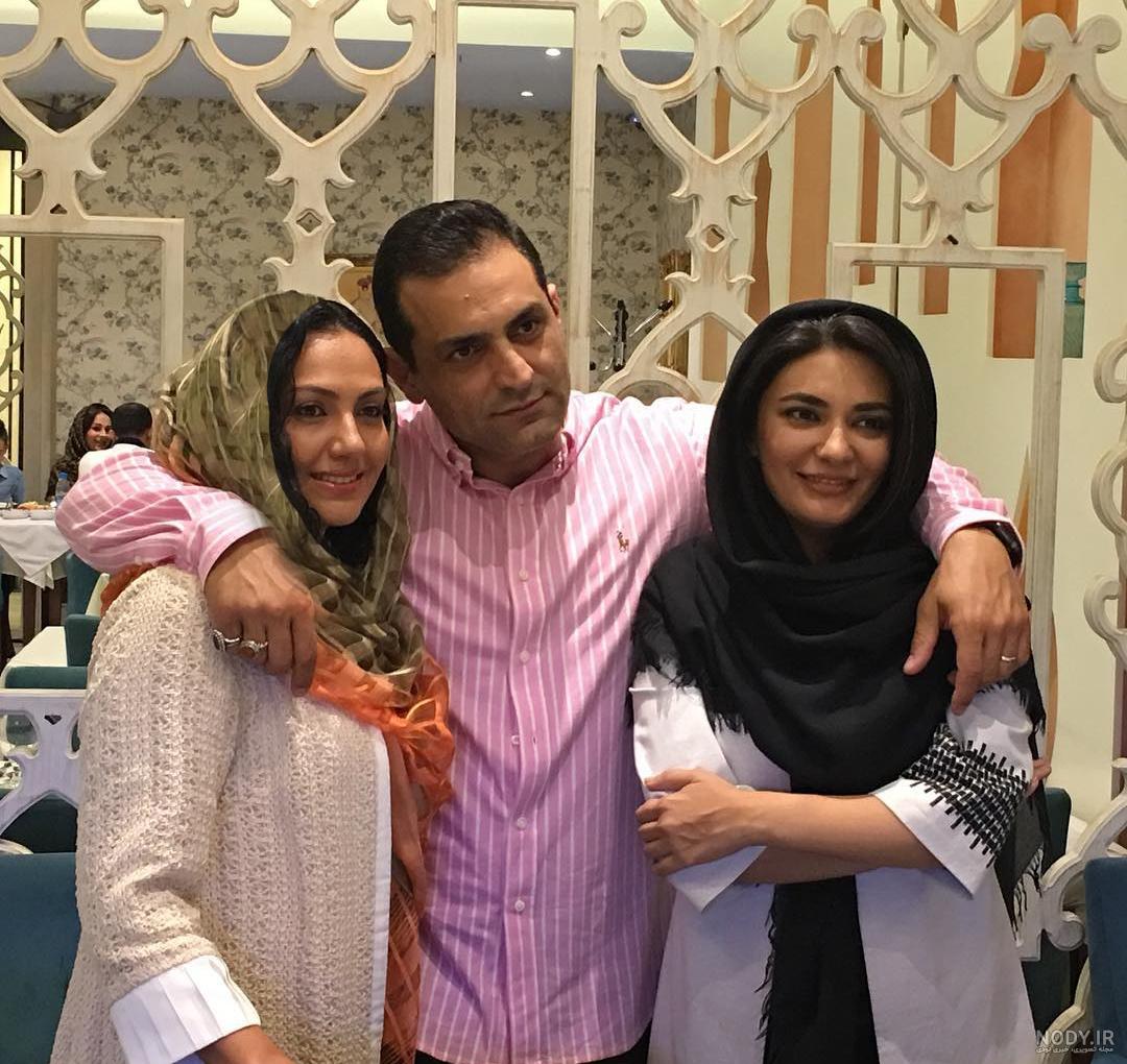 لیندا کیانی و همسرش فرزاد فرزین