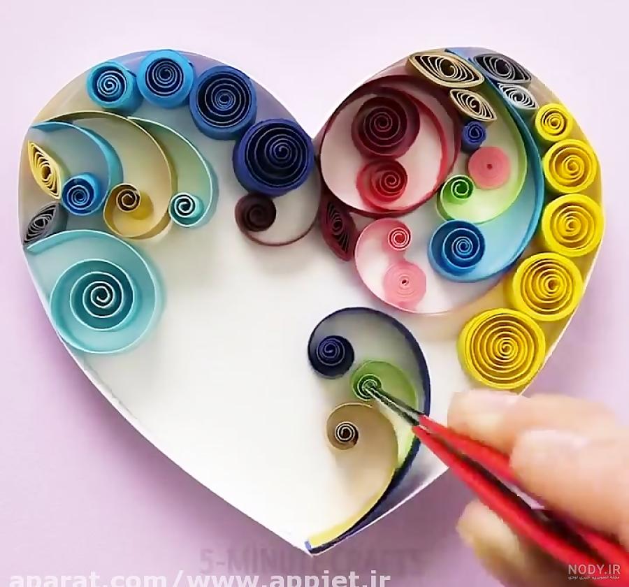 نقاشی با کلاژ ساده نقاشی با کلاژ ساده