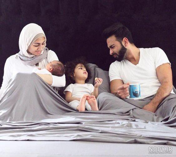 نقاشی عاشقانه زن و شوهر