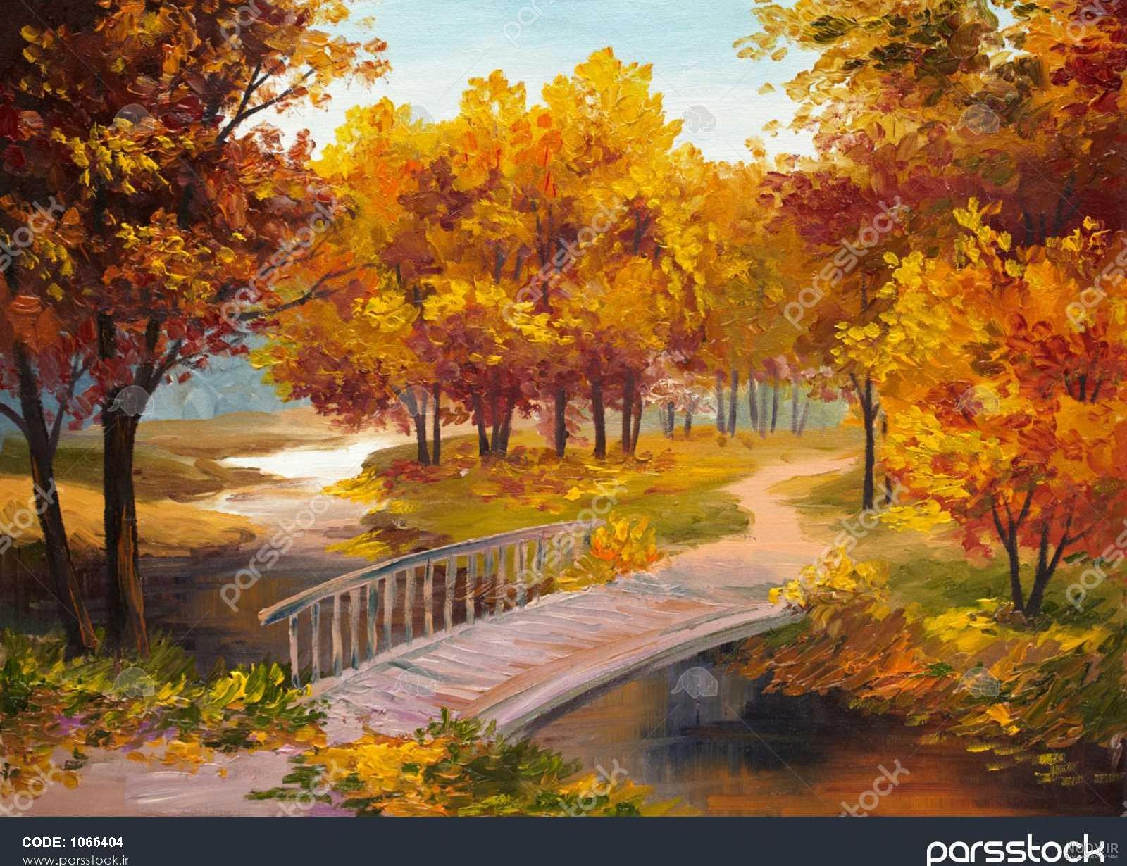 نقاشی فصل پاییز نقاشی فصل پاییز