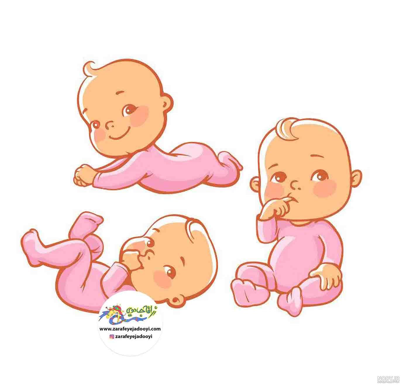 نقاشی کودکانه دختر کفشدوزکی