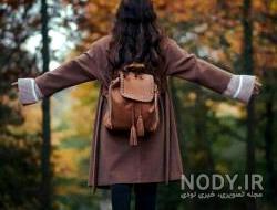 عکس دختر در طبیعت از پشت برای پروفایل