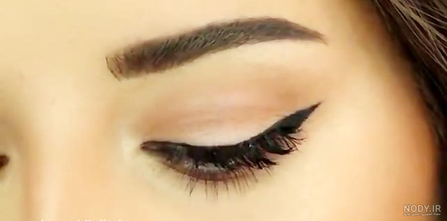 آموزش خط چشم ساده دخترانه ایرانی