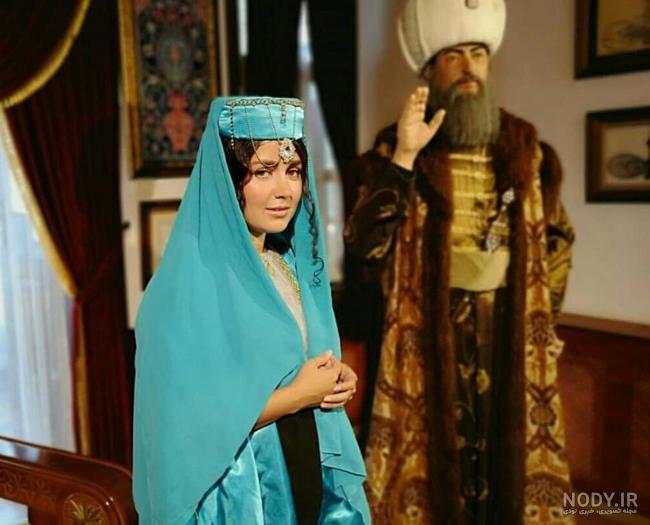 اشکان خطیبی و همسرش افسانه پاکرو
