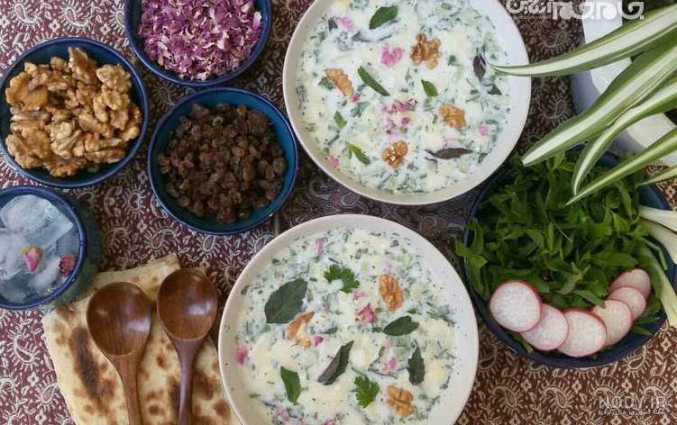 تزیین سفره مهمانی ساده تزیین سفره مهمانی ساده
