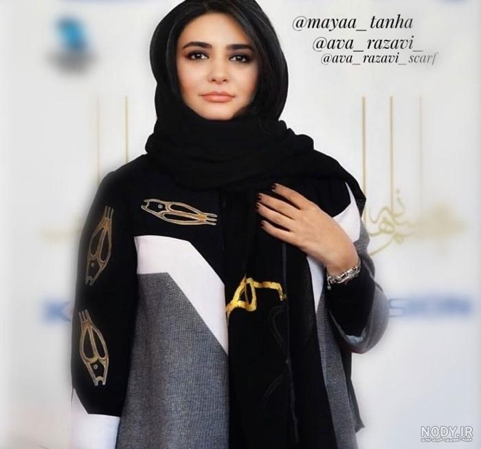 عکس الناز حبیبی در خارج