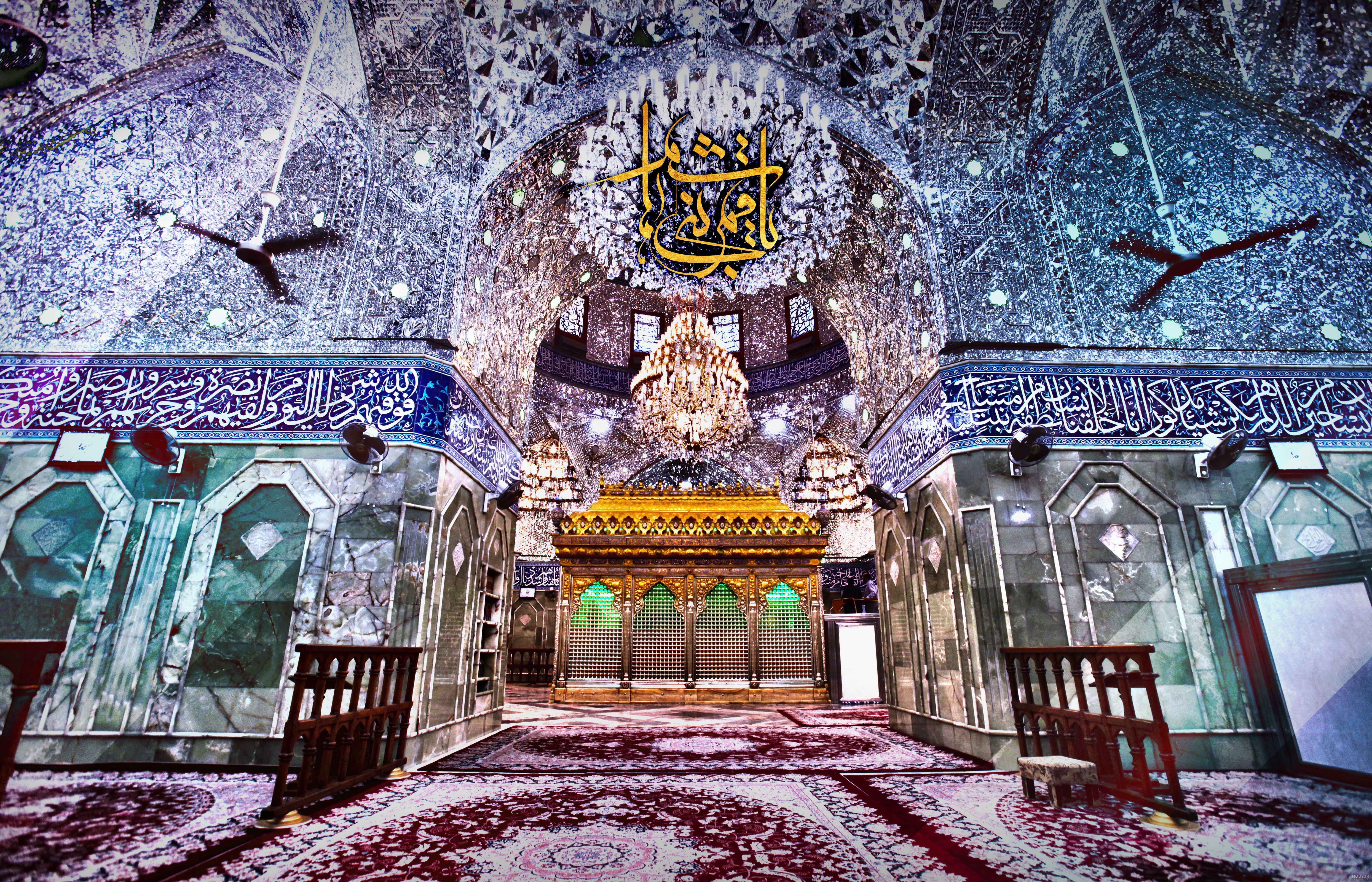 عکس حرم امام رضا در شب تولدش عکس حرم امام رضا در شب تولدش