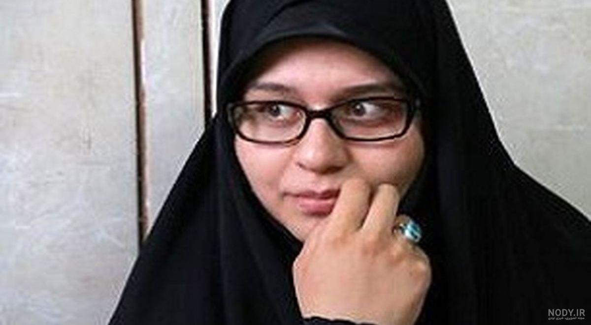 عکس زن شهید حججی
