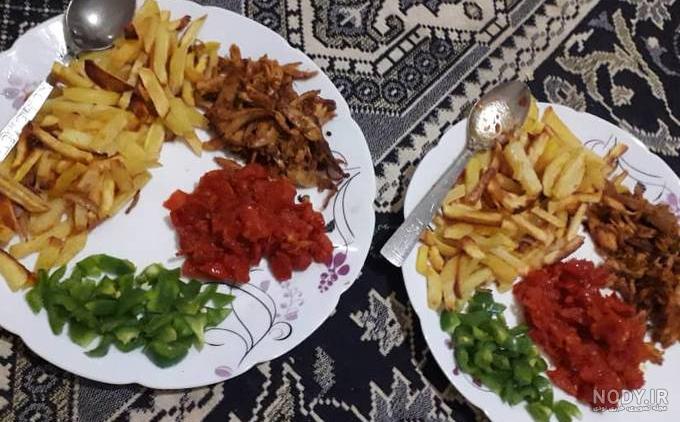 عکس غذای ساده برای ناهار عکس غذای ساده برای ناهار