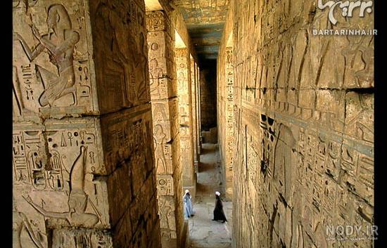 عکس هایی از داخل اهرام ثلاثه مصر