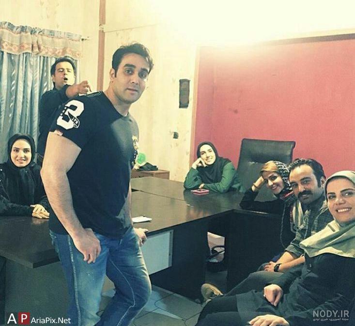 عکس پوریا پورسرخ و گلاره عباسی درسریال برادر