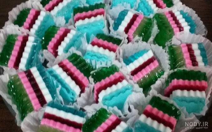 عکس ژله رولی عکس ژله رولی