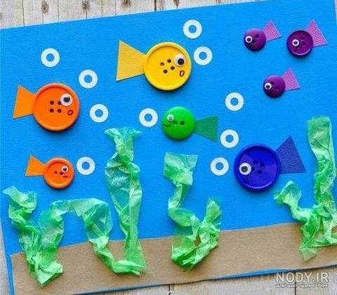 عکس کاردستی با کاغذ رنگی عکس کاردستی با کاغذ رنگی