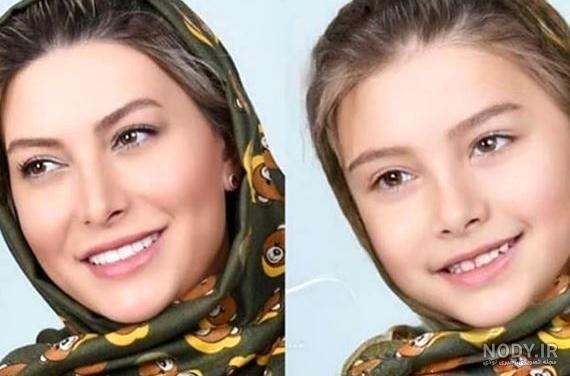 فریبا نادری ودخترش یارا فریبا نادری ودخترش یارا