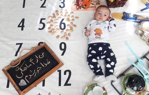 ماهگرد دندونی نوزاد ماهگرد دندونی نوزاد