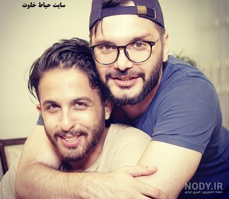 محسن ایزی و دوست دخترش
