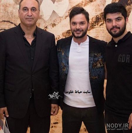 نام همسر محسن ایزی