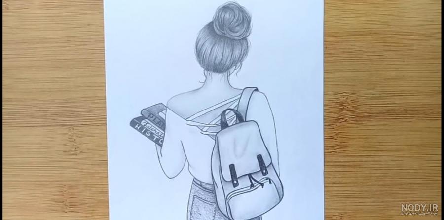 نقاشی دخترانه بامزه نقاشی دخترانه بامزه