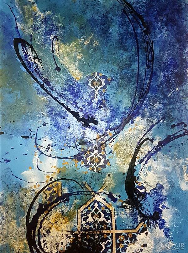 نقاشی سریع با رنگ روغن