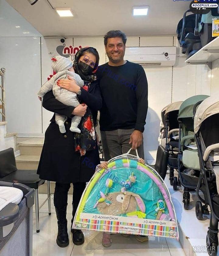 همسر سام درخشانی خواهر پوریا پورسرخ