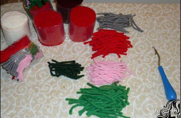 آموزش فرشینه با تریکو آموزش فرشینه با تریکو