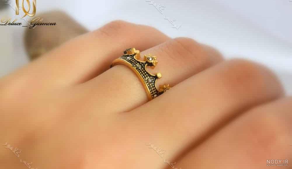 انگشتر تاج زنانه