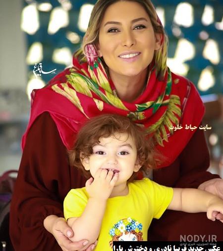 عکس بارداری فریبا نادری