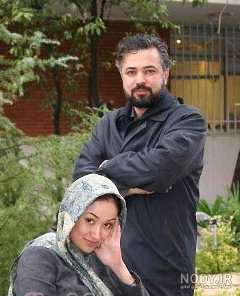 عکس حسن جوهرچی وهمسرش مهناز بیات