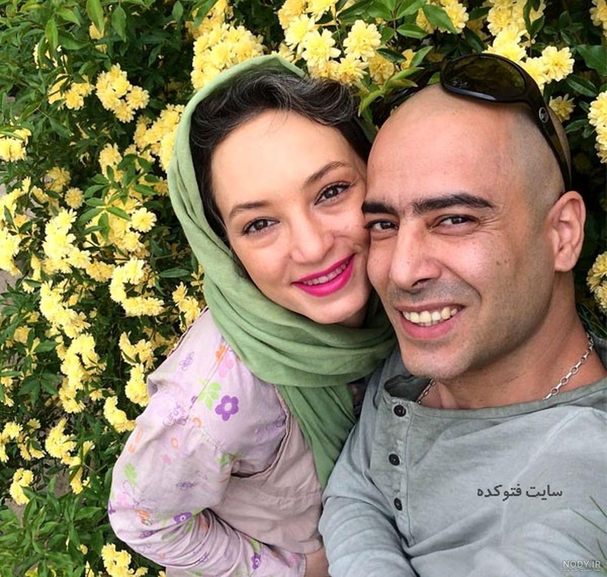عکس عروسی شقایق دهقان و همسرش