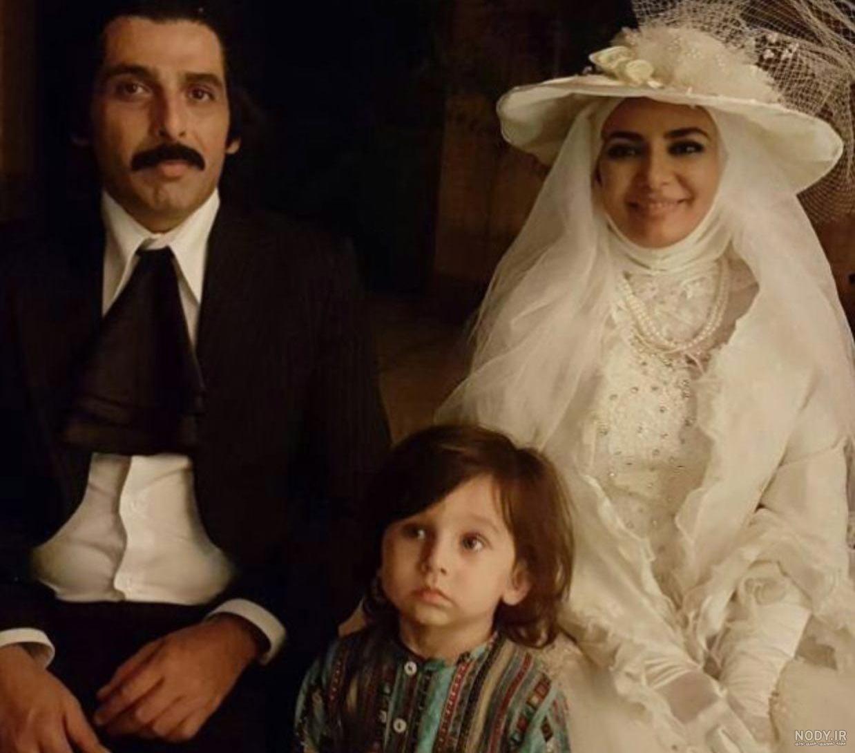 عکس عروسی لیندا کیانی با همسرش
