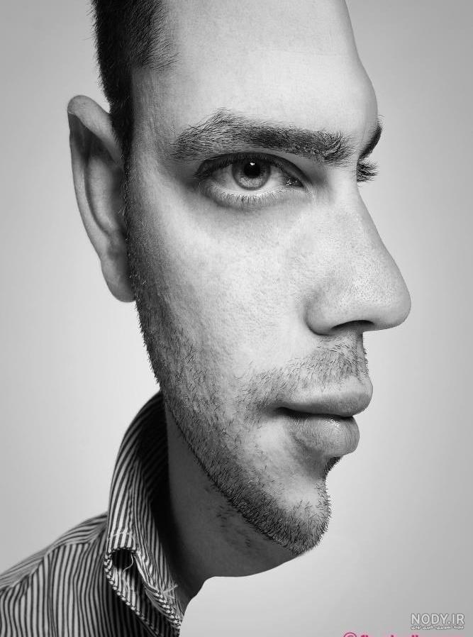 عکس نیم رخ صورت دختر ایرانی