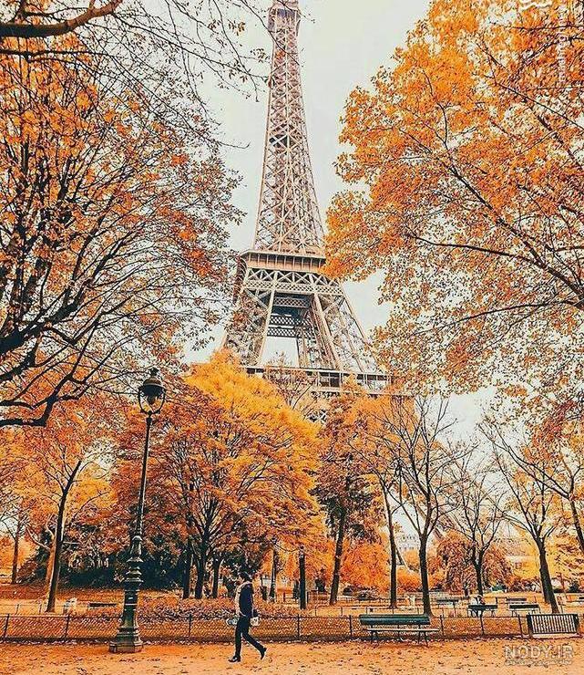 عکس پاییز پاریس